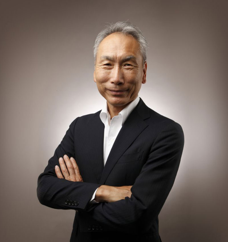 代表取締役社長 東 明彦の顔写真。